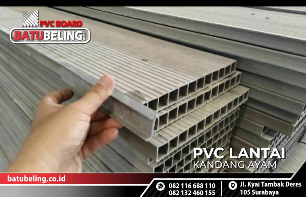 alas kandang plastik pvc ternak