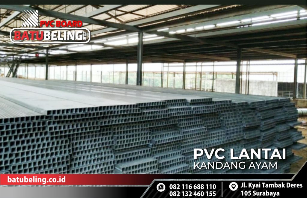alas kandang plastik pvc ternak