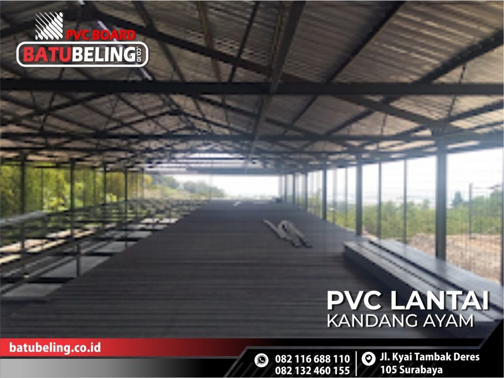 alas kandang plastik pvc ternak