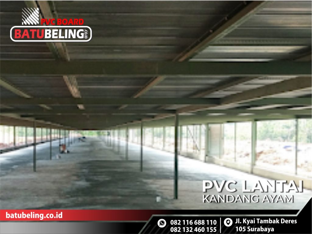 alas kandang plastik pvc ternak
